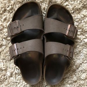Brown Birkenstocks